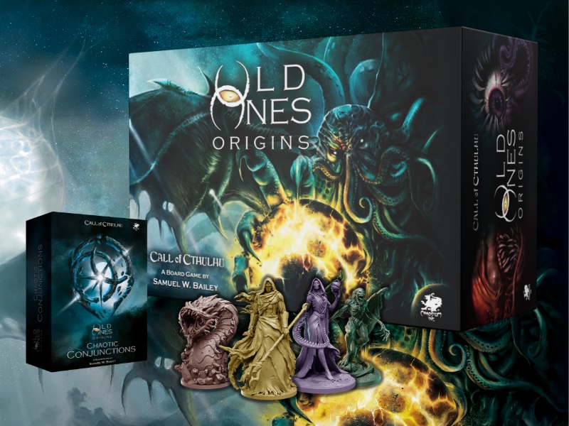 Old Ones Origins kutusu, hizip minyatürleri ve Chaotic Conjunctions genişlemesi